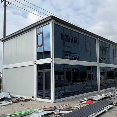 2024 Newest Design Easy to Install Container House Quick Installation Advantage for 20FT/40FT Customized Waterproof Van