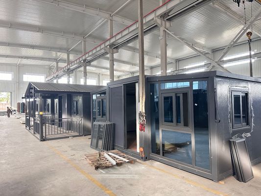 20ft 30ft 40ft Mobile Expandable Villa Type Container Home with Warm Steel Frame Sandwich Panel and Expandable Design