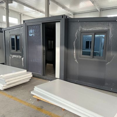 Insulated Expandable House Foldable Modular Container House Containers Extendable Prefabricated House Customized Color