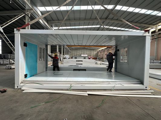 Foldable 20ft Office Container House in Modern Simple Style with Multi-function