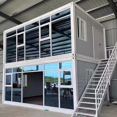 White or Customized Color Quick Assembly Sound Insulation Comfortable Detachable Modular Container House for Guard House