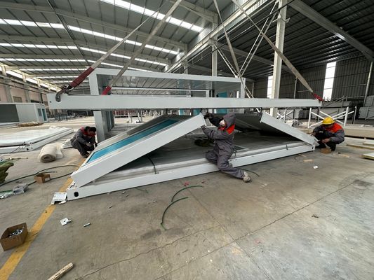 Home Office 20 Ft 40 Ft Prefab Building Mini Folding Mobile Portable House with Custom Requirement Kitchen