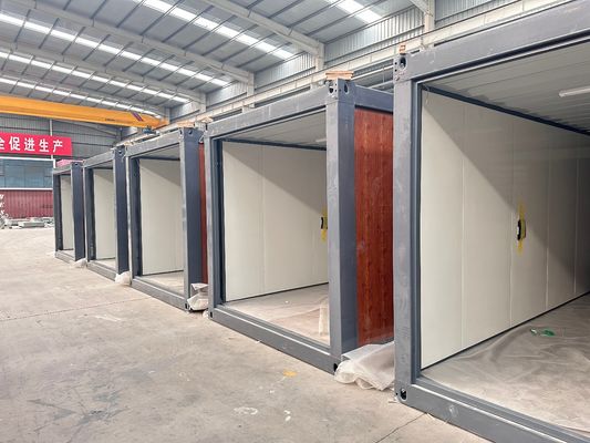 40ft Sandwich Panel Foldable Container House Prefabricated House Folding Container House