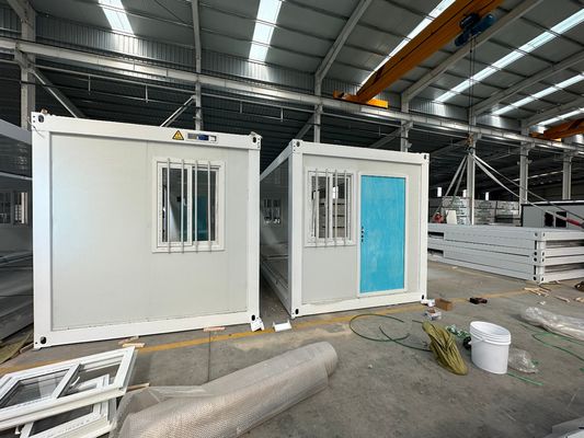 40ft Sandwich Panel Foldable Container House Prefabricated House Folding Container House