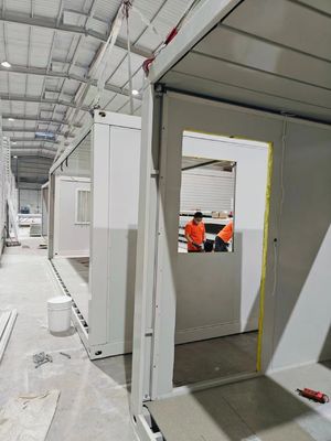 Customized Color Fire-Proof Folding Container House with Multi-function