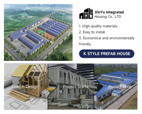 Galvanized Steel Frame Detachable Container House Villa with Contemporary Design Style and Fast Assembly