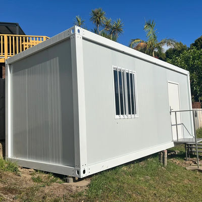 Detachable 2 Story Hotel Container House with Sandwich Panel and Steel Frame