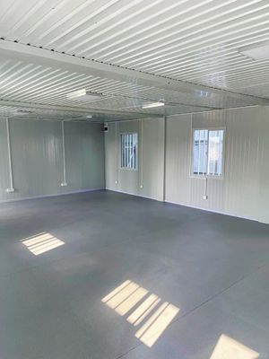 Quick Assemble Detachable Rectangle Prefabricated Mini House with 50mm Rockwool Wall Material