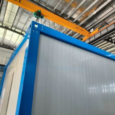 Detachable Prefabricated Mini House with Customized Wall Material 50mm EPS/Rockwool and Easy Assembly
