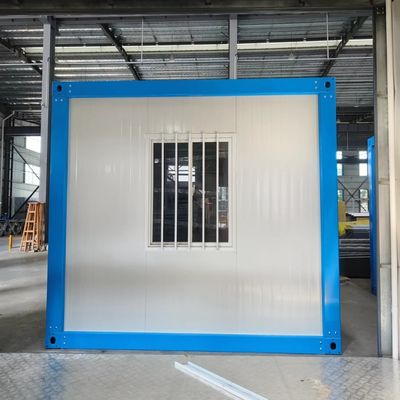 Detachable Prefabricated Mini House with Customized Wall Material 50mm EPS/Rockwool and Easy Assembly