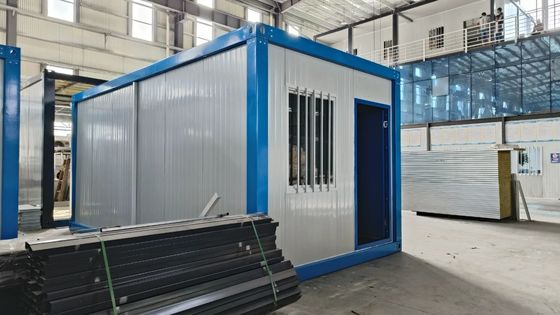 Detachable Prefabricated Mini House with Customized Wall Material 50mm EPS/Rockwool and Easy Assembly