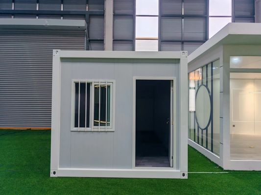 Detachable Prefabricated Mini House with Customized Wall Material 50mm EPS/Rockwool and Easy Assembly
