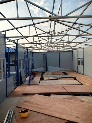 20FT/40FT Prefab House Dome House Prefab Steel Security Door and Low-Carbon with Customized Design