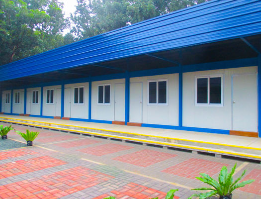 70 Square Meter Portable Prefab House Solar Powered Light Steel Structure Frame for Quick Installation and Luxury Living