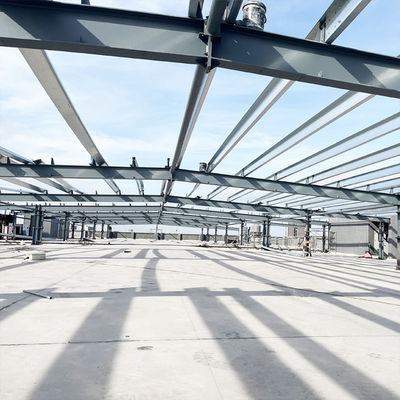 Design Buildings Recyclable Prefab Steel Structures with Environmental Protection and C.Z Shape Steel Channel