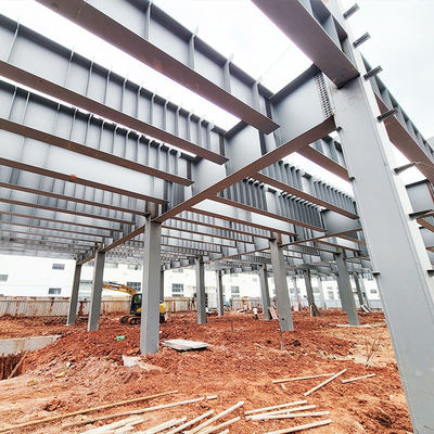 Design Buildings Recyclable Prefab Steel Structures with Environmental Protection and C.Z Shape Steel Channel