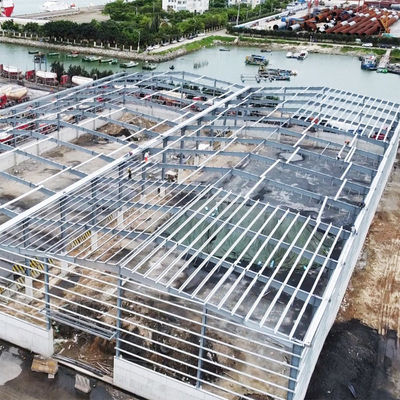 Customized Fast Build Q235/Q355 Steel Structure Workshop Building with Prefabricated Design and Fast Construction