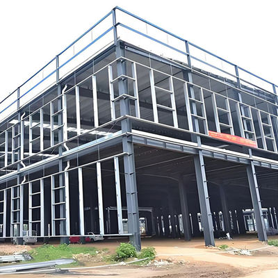 Prefabricated Modular Houses Easy Install Steel Structure Workshop Building with Direct Supply and Aluminum Alloy Window
