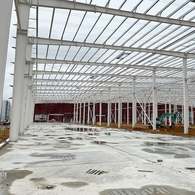 Prefabricated Steel Structure Warehouse with Customized Color Easy to Install by Source