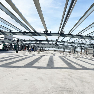 Easy Installation Steel Structure Warehouse with Purlin C.Z Shape Steel Channel and Bending Processing Service