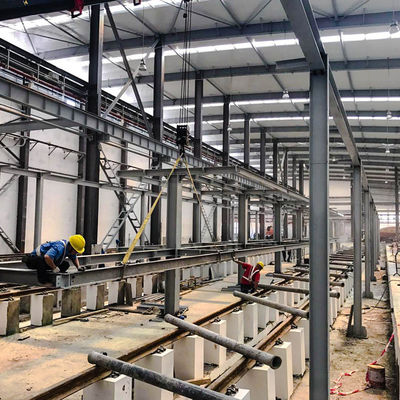 Easy Install Prefabricated Warehouse Steel Structure Building with Punching Service and C.Z Shape Steel Channel Purlin