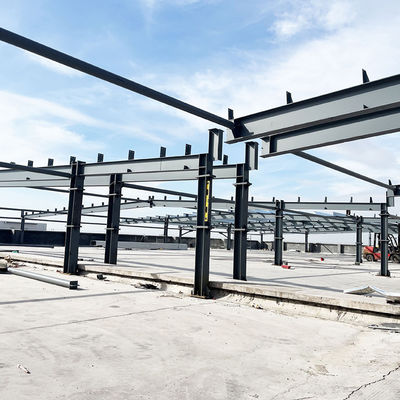 Easy Install Prefabricated Warehouse Steel Structure Building with Punching Service and C.Z Shape Steel Channel Purlin