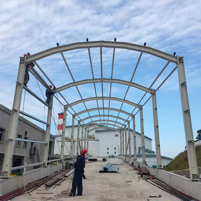 Customized Easy Install Prefabricated Steel Structure Workshop with Modern Design and C.Z Shape Steel Channel Purlin