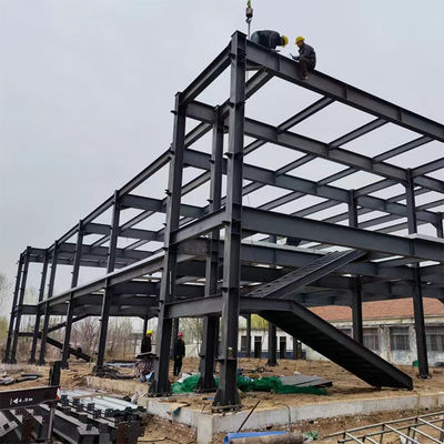 Customized Easy Install Prefabricated Steel Structure Workshop with Modern Design and C.Z Shape Steel Channel Purlin