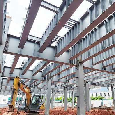 Customized Easy Install Prefabricated Steel Structure Workshop with Modern Design and C.Z Shape Steel Channel Purlin