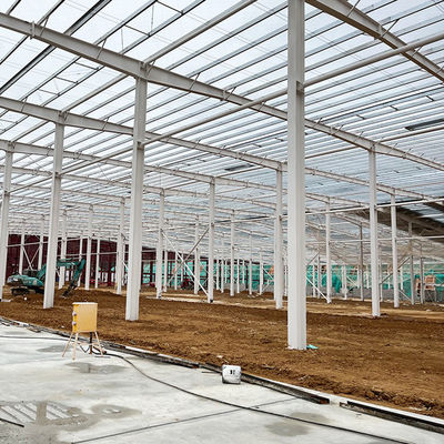 Highly Durable C.Z Shape Steel Channel Prefabricated Warehouse Steel Structure Building with Punching Processing Service