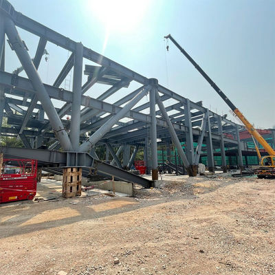 Highly Durable C.Z Shape Steel Channel Prefabricated Warehouse Steel Structure Building with Punching Processing Service