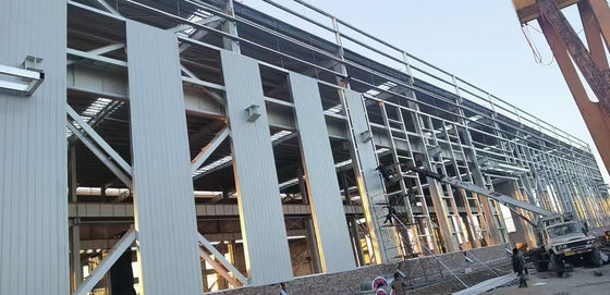 Water Proof Hurricane Proof Warehouse Modern Modular House Metal Prefab Steel Structure Building Good Customized