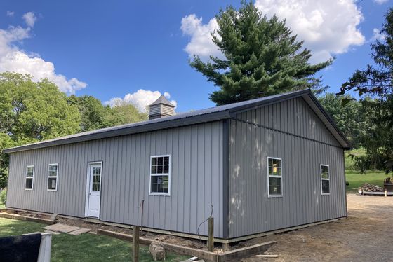 Water Proof Hurricane Proof Warehouse Modern Modular House Metal Prefab Steel Structure Building Good Customized