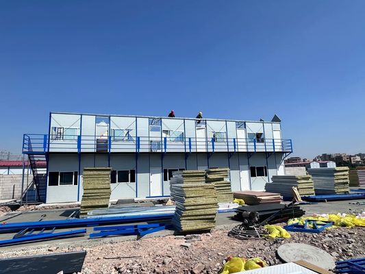 Aluminum Window Prefabricated Residential House with Japanese Design Style and Energy Saving Features