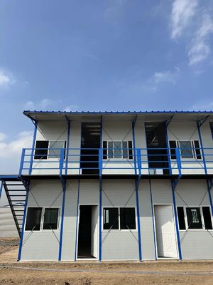 Aluminum Window Prefabricated Residential House with Japanese Design Style and Energy Saving Features