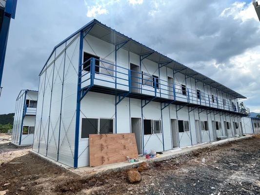 Customized Design and Tiffany Design Style Steel Structure Prefabricated House for Workshop Warehouse Construction Office