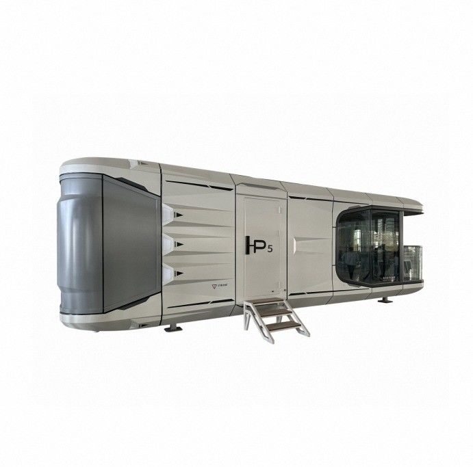 Hotel Various Prefab Tiny Camping Unique Capsule Mobile Home Product Fabricated with Steel Sandwich Panel Main Structure