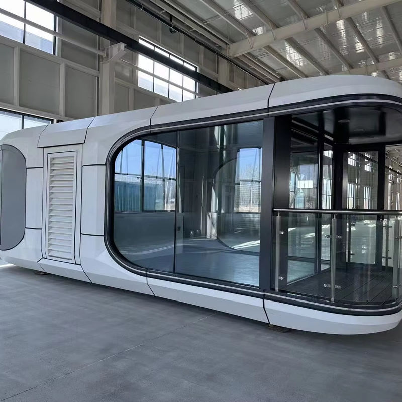 Multi-function Top Fashion Luxury Tiny Casas Prefabricadas Mobile Space Capsule Customized Size 2 Bedroom Container Home