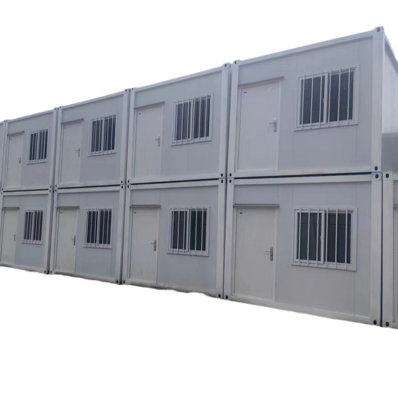 House Galvanized Steel Structure Sandwich Panel 20ft 40ft Container Home Modern Prefab Flat Pack Living House Container