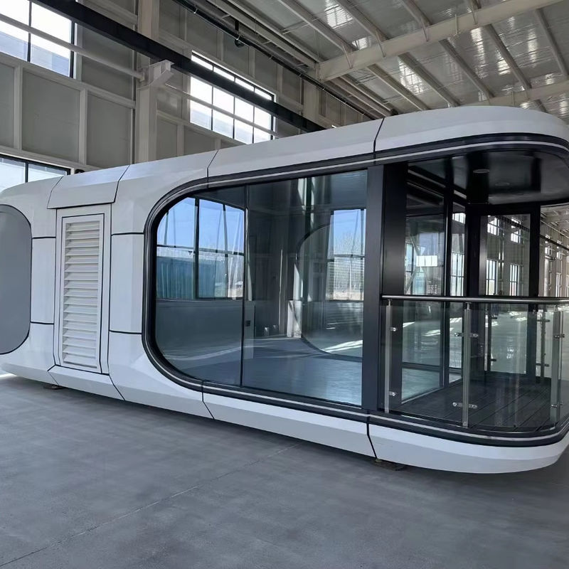 Luxury Outdoor Resort Mobile Prefab Tiny Houses Home Space Capsule Living Container House for Hotel in Customized Color