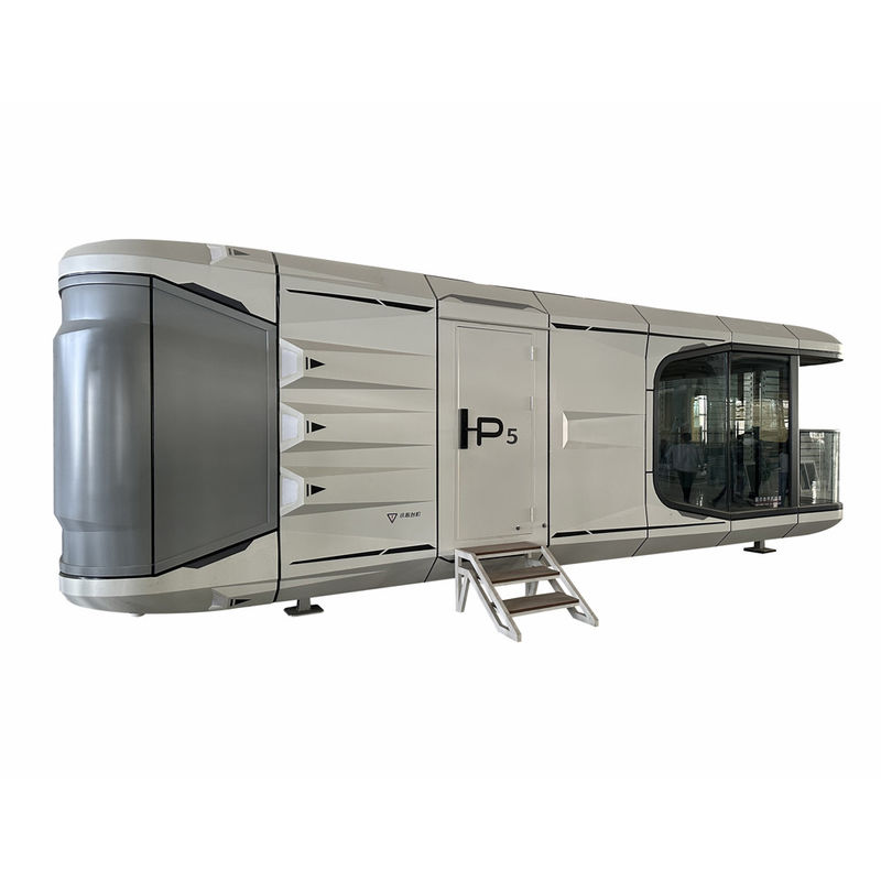 2024 Customized Flat Cabinet Galvanized Steel Structure Mobile Home Space Capsule Villa Tiny Home for Scenic Spot Hotel