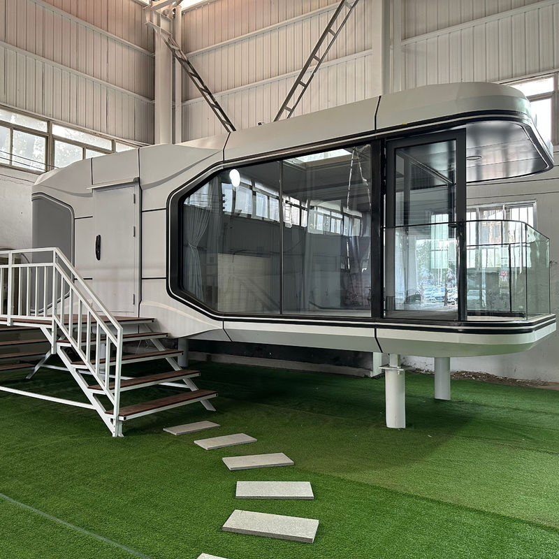 Modern Prefab Mobile Living Home for Hotel Villa Hot Style Modern Furnished Outdoor Space Capsule House