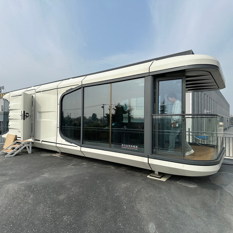 Waterproof and Moisture-proof Space Capsule House The Perfect Choice for Prefab Modular Living