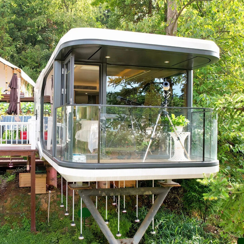 Good Modern Capsule House Customizable Interior Decoration for Home or Commercial Space