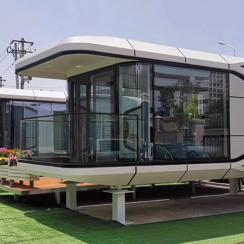 Modern Design Style Space Capsule House for Luxury Modular Capsule Hotel in Customized Color