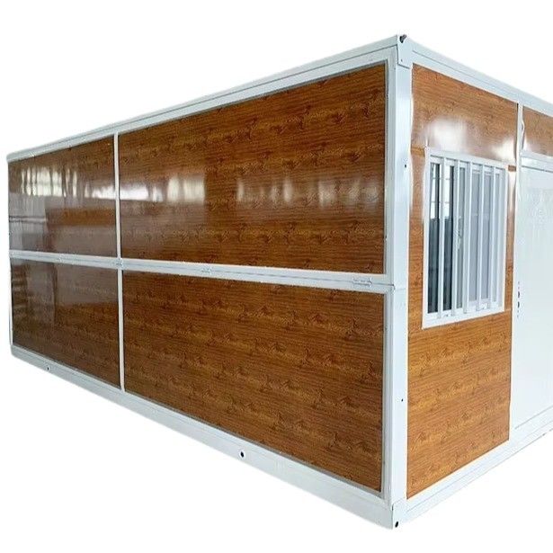 Portable Foldable Shipping Container Homes Base Floor Plate Floor 20ft Prefabricated Folding House Mobile Building For Winter