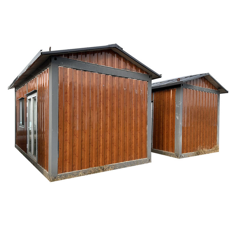 Galvanized Steel Structure 40ft Flat Pack Container House with Customized Color and Modern Simple Style