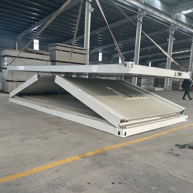 20ft 40ft Custom Size Colors Foldable Prefabricated Modular Folding Portable Container House Contemporary Design Style