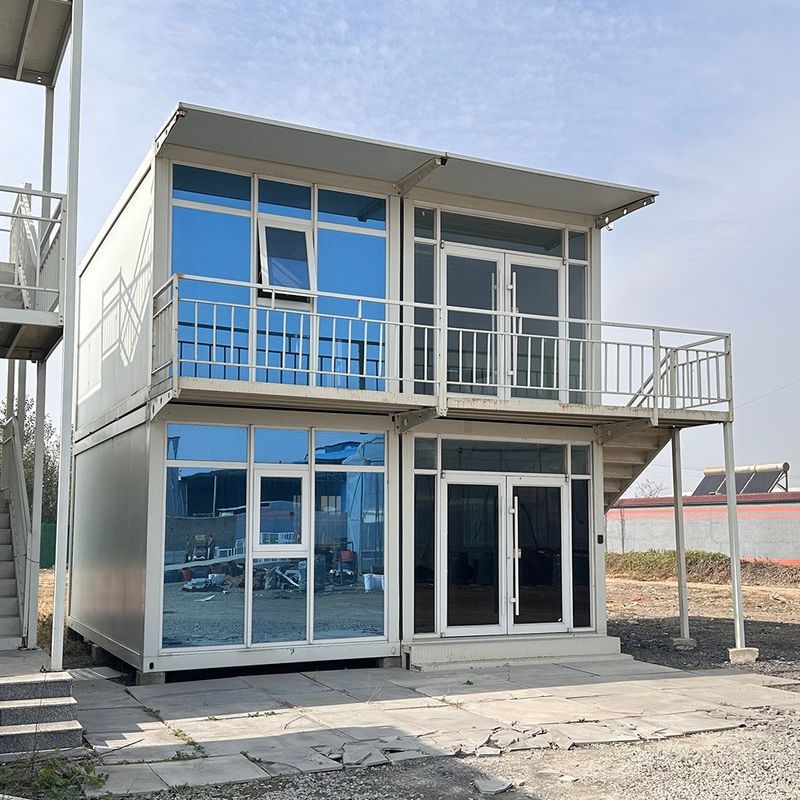 Multi-function Container House Easy To Install 20ft 30ft 40ft Flat Pack Prefabricated House for High Wind Areas