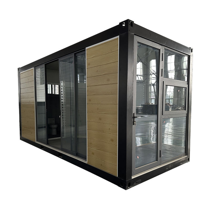 Office Quick Assemble Flat Pack Container Storage Insulated Prefab Modular Container House with 15-30 Years Service Life